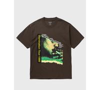 Pleasures DOMINATION T-SHIRT men Shortsleeves brown taille: M