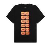 Pleasures - Technologic T-Shirt - Homme - Tops - Noir - Taille: M