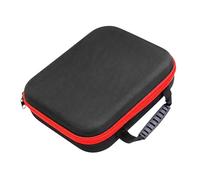 Pleayietoopiatiey Mallette de transport pour perceuse électrique - Étui de transport pour clé à molette, meuleuse électrique, pince, Bord rouge, sac carré, square bag