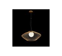 Plec Plafonnier Cage doré, 1 lumière, E27