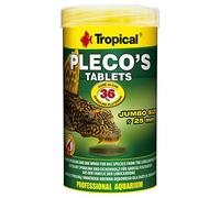 PLECO'S Tablets 250ml / 135g - Nourriture avec spirulina et Bois de Chene pour especes de Grande Taille de la Famille des loricariidae