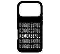 Plein de remords Coque pour iPhone 17 Pro
