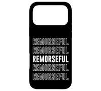 Plein de remords Coque pour iPhone 17 Pro Max