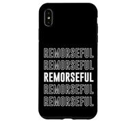 Plein de remords Coque pour iPhone XS Max