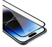 Verre trempé pour Apple iPhone 14 PRO MAX en TRANSPARENT avec NOIR Film de protection d'écran durci tempered glass plain ecran d'une dureté de 9H avec 3D Touch