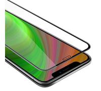 Cadorabo Plein Écran Film De Protection Compatible Avec Apple Iphone X / Xs En Transparent Avec Noir - Verre De Protection D'écran Durci (Tempered) D'une Dureté De 9h Avec 3d Touch