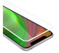 Verre trempé pour Apple iPhone XS MAX en TRANSPARENT avec du blanc Film de protection d'écran durci tempered glass plain ecran d'une dureté de 9H avec 3D Touch