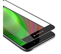 Cadorabo Plein Écran Film De Protection Compatible Avec Huawei P8 Lite 2017 En Transparent Avec Noir - Verre De Protection D'écran Durci (Tempered) D'une Dureté De 9h Avec 3d Touch