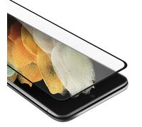 cadorabo Verre Trempé couverture complète compatible avec Samsung Galaxy S22 ULTRA en TRANSPARENT avec NOIR - Verre de protection d'écran trempé (Tempered) en dureté 9H avec 3D touch