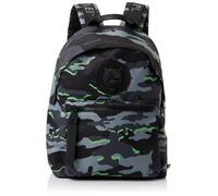 PLEIN SPORT Backpack Boston Nylon, Handbag Unisex, Dark Grey