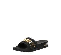 Plein Sport Claquettes / Tongs 'AERO' or / noir, Taille 36