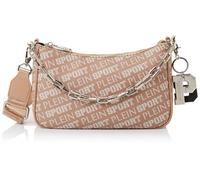 PLEIN SPORT Crossover Red Hill, Handbag Unisex, Taupe