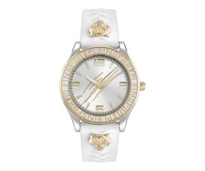 Plein Sport Eclipse Montre analogique à quartz pour femme, Argenté/blanc - Psjea0124