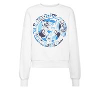 Plein Sport, Femme, Sweatshirts et sweats à capuche, Blanc, Taille: 38 FR Carbon Tiger SweaT-shirt