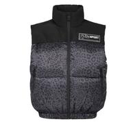 Plein Sport, Femme, Vestes, Multicolore, Taille: 40 FR Padded Vest Leopard