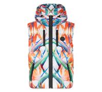 Plein Sport, Femme, Vestes, Multicolore, Taille: 44 FR Long Vest Flowers