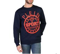 Plein Sport - SweaT-shirt ras du cou - Homme - Sport - Bleu - Taille: S
