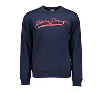 Plein Sport, Homme, Sweatshirts et sweats à capuche, Bleu, Taille: XL SweaT-shirt Bleu à Manches Longues avec Imprimé