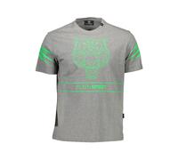 Plein Sport, Homme, Tops, Gris, Taille: S Cotton T-Shirt