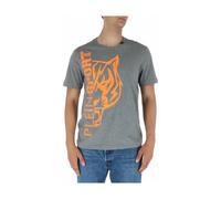 Plein Sport, Homme, Tops, Gris, Taille: S Tiger Head TShirt