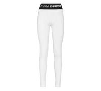 Plein Sport - Jogging Push Up Leggings Basic - Femme - Sport - Blanc - Taille: 36 FR