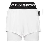 Plein Sport - Jogging Shorts Basic - Femme - Shorts - Blanc - Taille: 36 FR