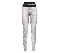 Plein Sport - Leggings de sport Python - Femme - Sport - Gris - Taille: 48 FR