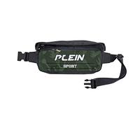 Plein Sport - Logo Print Ceinture de hanche Sac banane Moyen Aips805 - Homme - Sacs - Vert - Taille: ONE Size