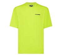 Plein Sport - Micro Rib T-shirt Round Neck SS - Homme - Tops - Jaune - Taille: 3XL