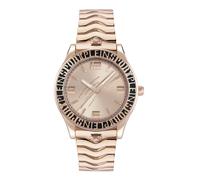 Plein Sport Montre à affichage analogique 'Eclipse' or rose / noir, Taille One Size