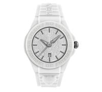 Plein Sport Montre à affichage analogique 'New Fearless' gris argenté / blanc, Taille One Size