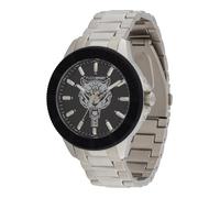 Plein Sport Montre à affichage analogique noir / argent, Taille One Size