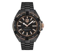 Plein Sport Montre à affichage analogique 'Urban Pulse' marron / noir / blanc, Taille One Size