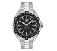 Plein Sport Montre à affichage analogique 'Urban Pulse' noir / argent, Taille One Size