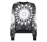 Plein Sport - Optical Flower - Femme - Sweatshirts et sweats à capuche - Noir - Taille: 38 FR