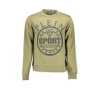 Plein Sport - Pull en coton - Homme - Sport - Vert - Taille: S