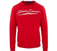 Plein Sport Red Homme Sweatshirt