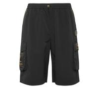 Plein Sport - Short Cargo Laminated - Homme - Sport - Noir - Taille: 2XL