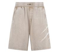 Plein Sport - Short Washed Crackle Scratch - Homme - Sport - Beige - Taille: 3XL