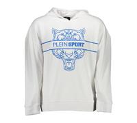 Plein Sport - Sweat à Capuche Blanc Manches Longues - Homme - Sport - Blanc - Taille: L