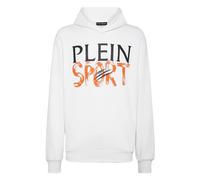 Plein Sport - Sweat à capuche SweaT-shirt - Homme - Sport - Blanc - Taille: XL