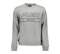 Plein Sport - Sweat Gris à Manches Longues avec Imprimé - Homme - Sport - Gris - Taille: M