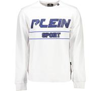 PLEIN SPORT Sweat-shirt homme textile blanc SF9567 - Taille : S