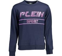 PLEIN SPORT Sweat-shirt homme textile bleu SF11137 - Taille : L