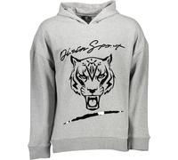 PLEIN SPORT Sweat-shirt Homme Textile Gris SF10038 - Taille : S