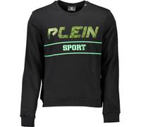 PLEIN SPORT Sweat-shirt Homme Textile Noir SF8733 - Taille : S