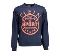 Plein Sport - SweaT-shirt ras du cou - Homme - Sport - Bleu - Taille: XL