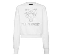 Plein Sport - SweaT-shirt Tiger - Femme - Sweatshirts et sweats à capuche - Blanc - Taille: 36 FR