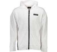 PLEIN SPORT SWEATSHIRT A ZIP FERMETURE HOMME BLANC : Couleur - Blanc, Taille - XL Taille : XL Couleur : Blanc