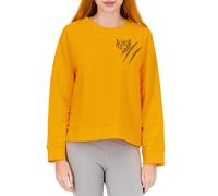 Plein Sport Sweatshirt Femme Col En C Coton Orange L Manche Longue